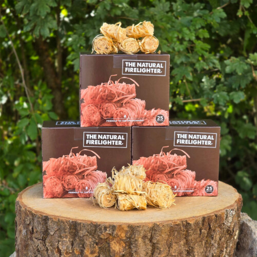Box of 25 Natural Firelighters - Image 3
