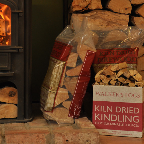 Bag Kiln Dried Logs and Box Kindling