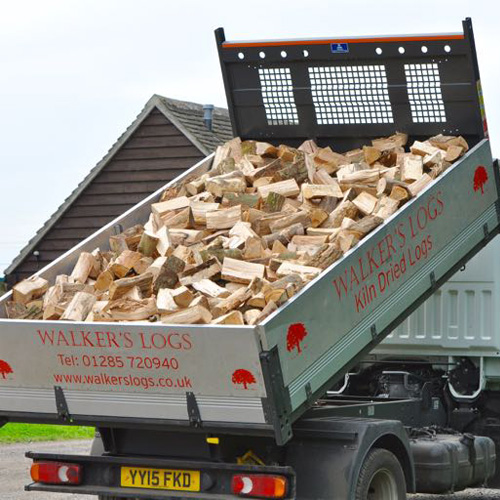 Kiln Dried Hardwood Firewood Logs Double Load Kiln Dried Logs
