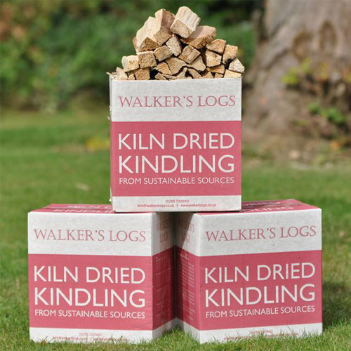 Kiln dried logs kindling 3 box