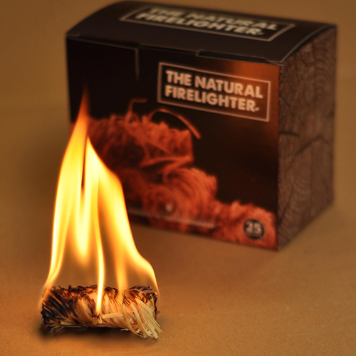 Natural Firelighters from Walkers logs
