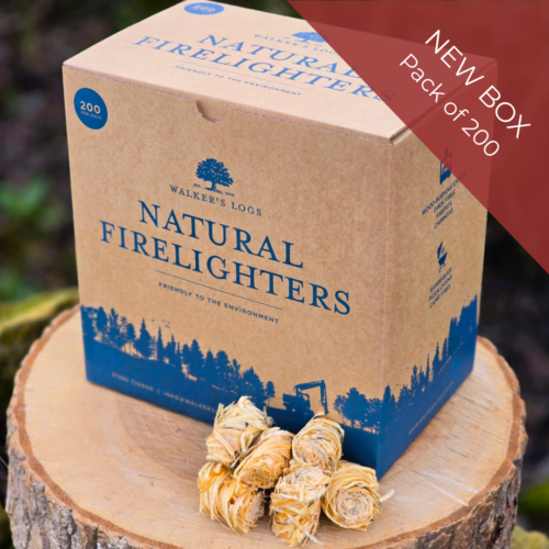 Box of 200 Natural Firelighters